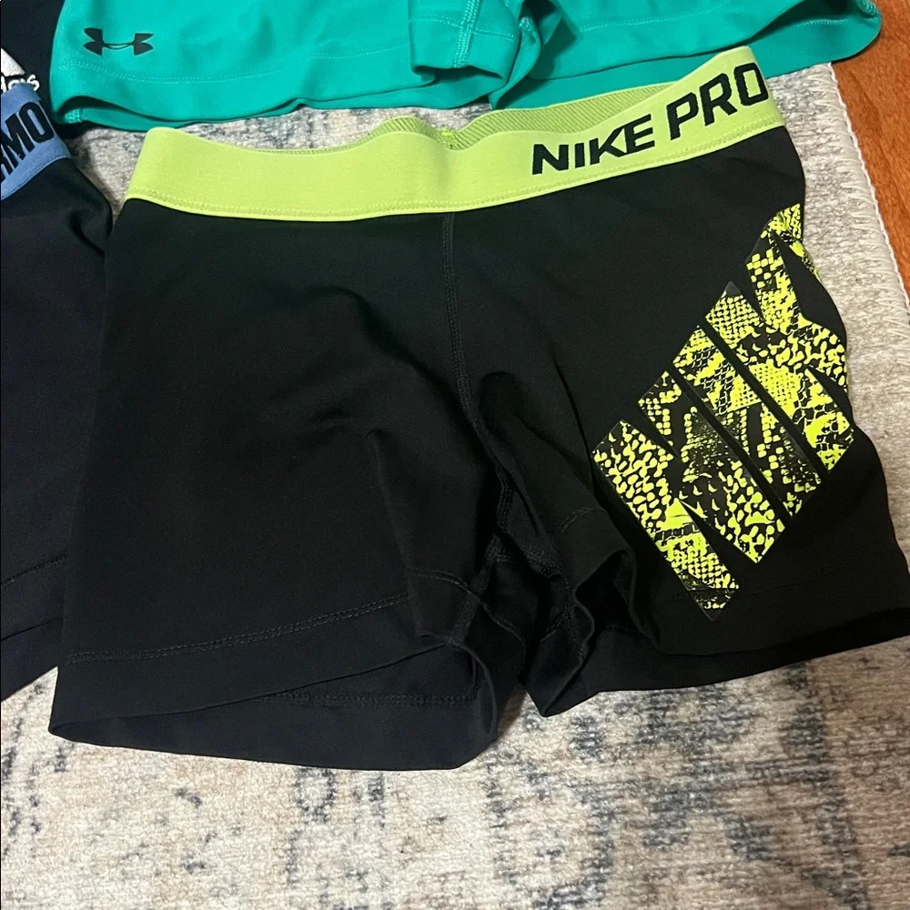 Athletic Compression Shorts Lot – Nike Pro, Under Armour & Adidas (SM/MD) - Picture 2 of 5